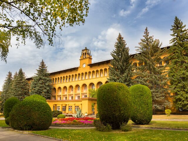 Территория — санаторий Москва, Кисловодск