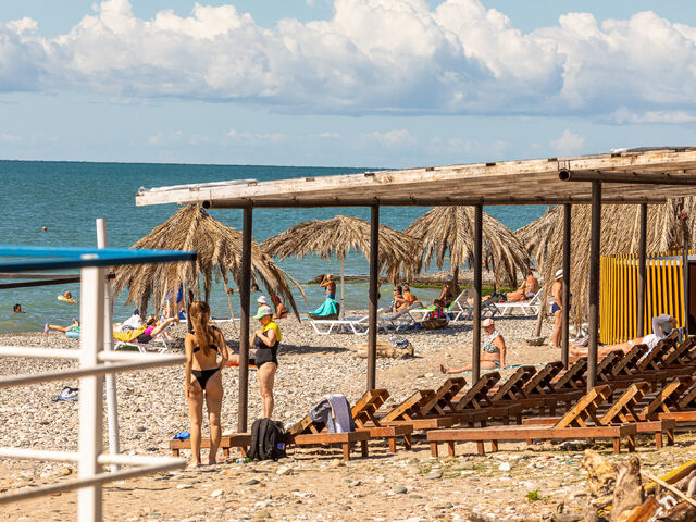 Пляж — Абхазия, гостиница Грифон, фото 93