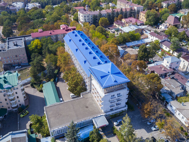 Вид — пансионат с лечением Искра в Пятигорске