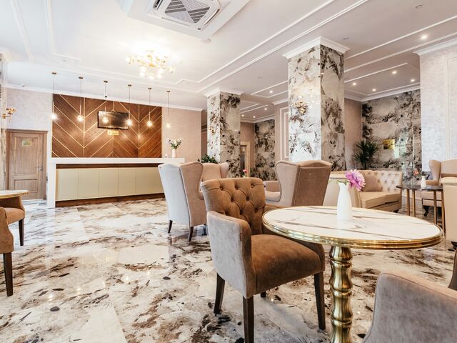 Ресепшн корпус 3 — отель Amra Park-Hotel & Spa в Абхазии