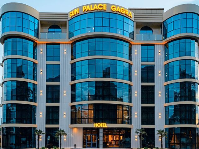 Внешний вид — отель Sun Palace Gagra, Абхазия