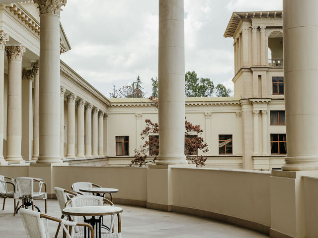 Терраса — отель Amra Park-Hotel & Spa в Абхазии