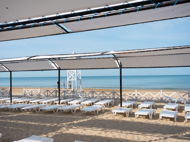 Пляж — Alean Family Hotel Usadba, отель в Анапе