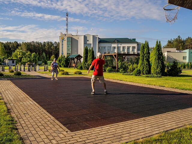 Спорт на территории — досуг в санатории Приозерный, Белоруссия
