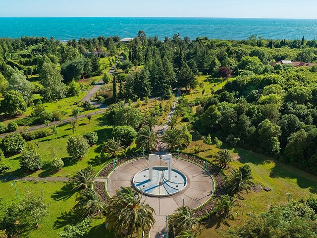 Территория — пансионат Самшитовая роща в Абхазии, фото 61