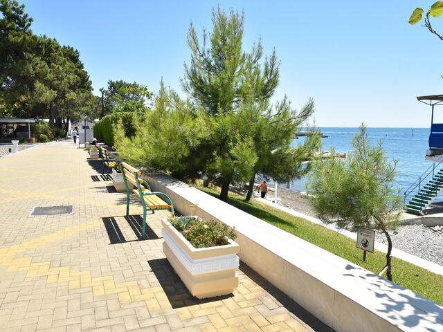 Пляж — пансионат Эдем, Сочи