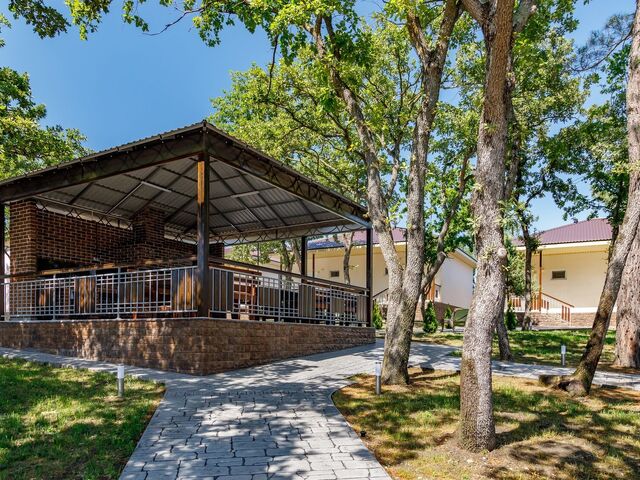 Зона барбекю — Талка  Village, база отдыха в Геленджике