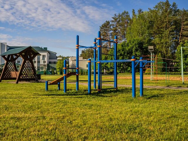 Спорт на территории — санаторий Приозерный в Белоруссии