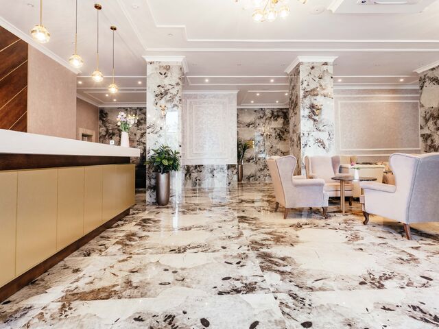 Ресепшн корпус 3 — отель Amra Park-Hotel & Spa, Абхазия