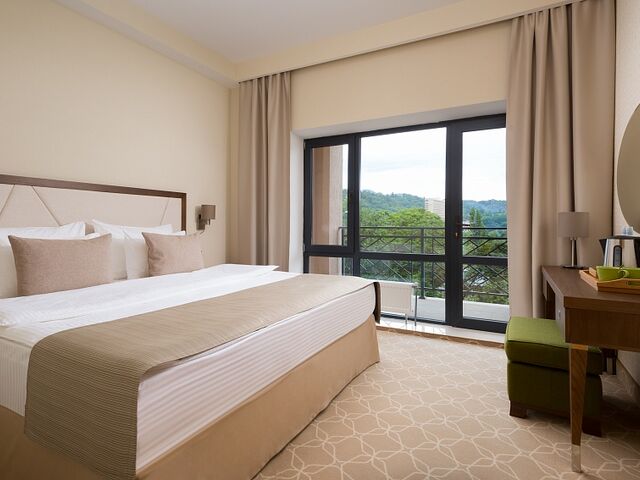Люкс 2-местный 2-комнатный — номер в отеле Green Resort Hotel & Spa в Кисловодске
