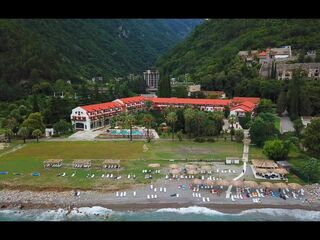 Пляж — Абхазия, отель Абаата