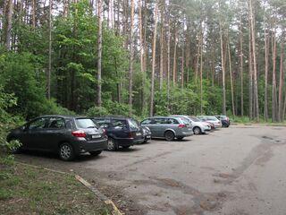 Парковка — санаторий Пралеска Белоруссия