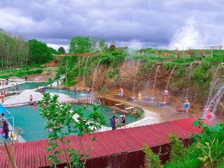Сероводородные источники — пансионат Эвкалиптовая роща, Абхазия