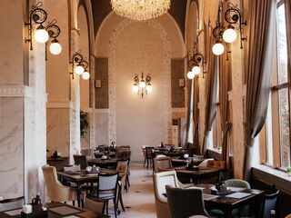 Ресторан шведской линии — питание отеля Amra Park-Hotel & Spa, Абхазия